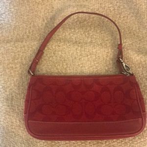 coach small logo purse